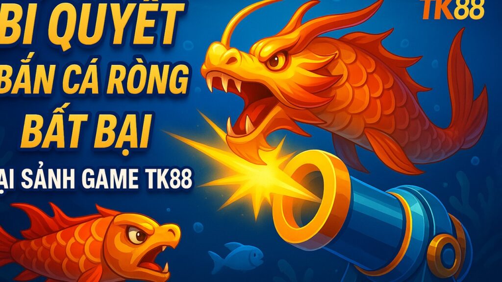 Bí quyết bắn cá rồng tại sảnh game TK88