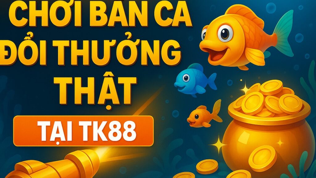 Chơi bắn cá đổi thưởng thật tại TK88