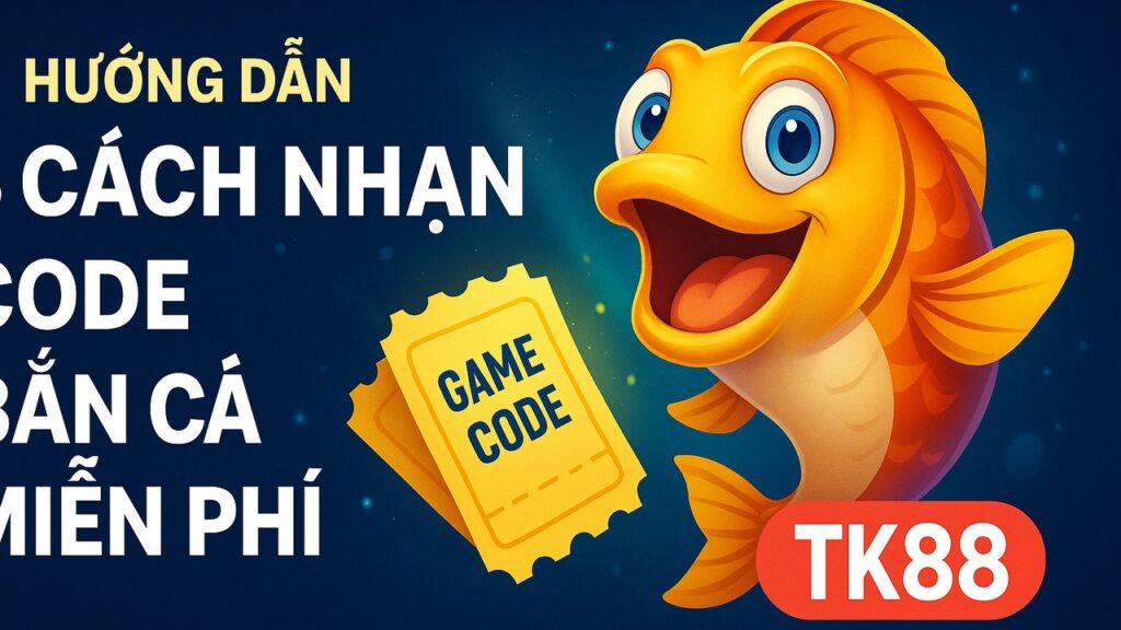 Hướng dẫn cách nhận code bắn cá TK88