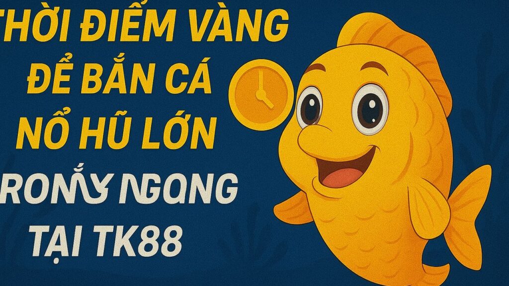 Thời điểm vàng để bắn cá nổ hũ lớn tại TK88