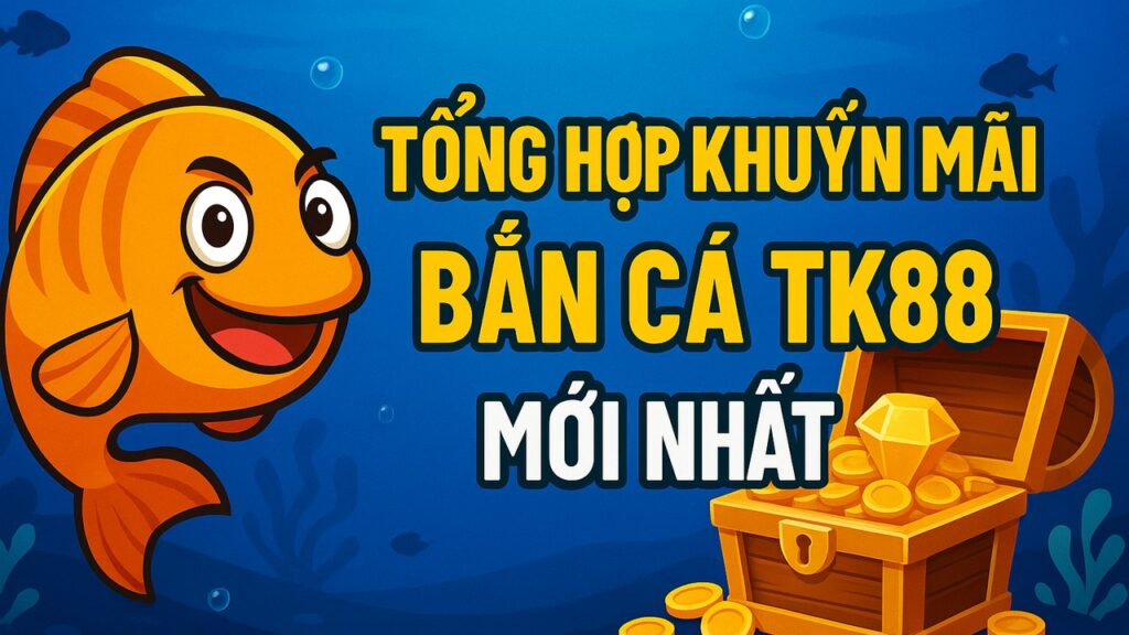 Tổng hợp khuyến mãi bắn cá TK88 mới nhất